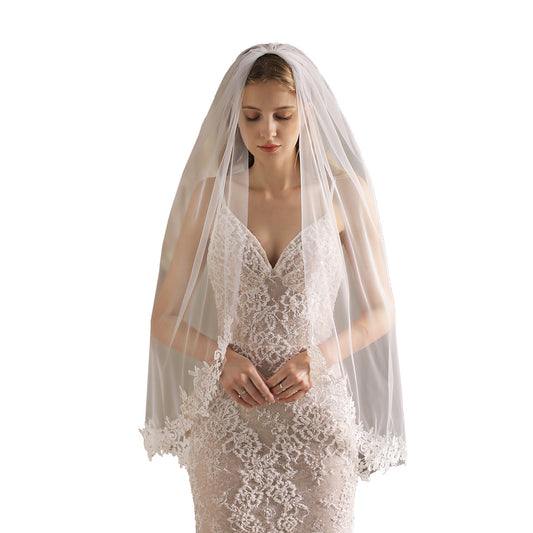 Beautifully Elegant Wedding Veil