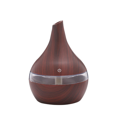 Purificador de aire humidificador con punta de veta de madera