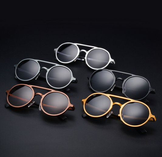 Vintage Round Frame Fashion Sunglasses