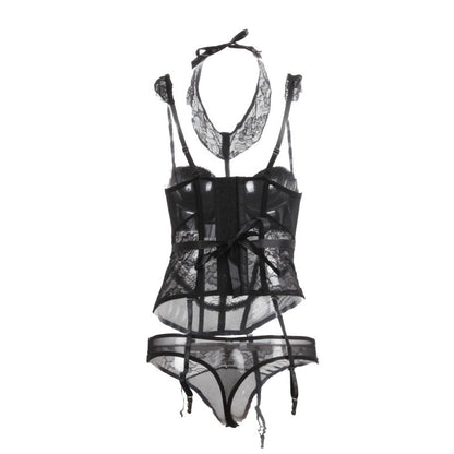 Erotic Lingerie Lace Shapewear Vest (M ONLY)