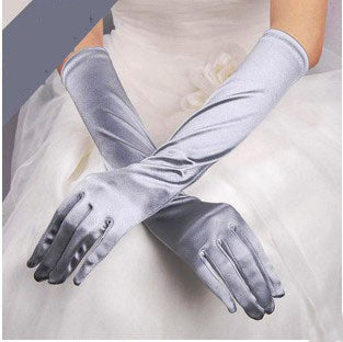 Wedding Dress Banquet Holiday Gloves Multicolor