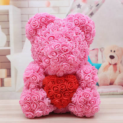 Bear Valentine's Day Rose Bear