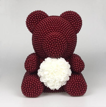 Pearl Valentine's Day Foam Bear