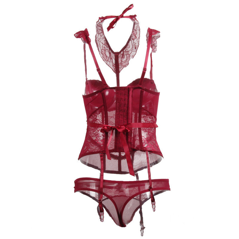 Erotic Lingerie Lace Shapewear Vest (M ONLY)