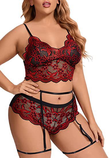 Ladies Ultra Temptation Lace Outfit