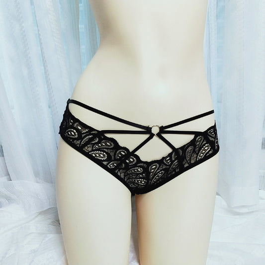 Lace Breathable Ultra-thin Transparent Low Cut Briefs