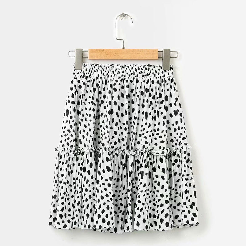 Leopard skirt