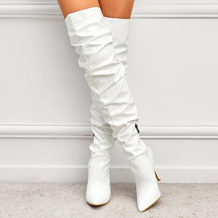 Knee High Long  High Heel Party Boots