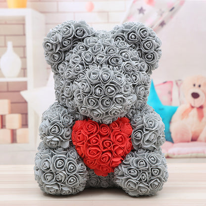 Bear Valentine's Day Rose Bear