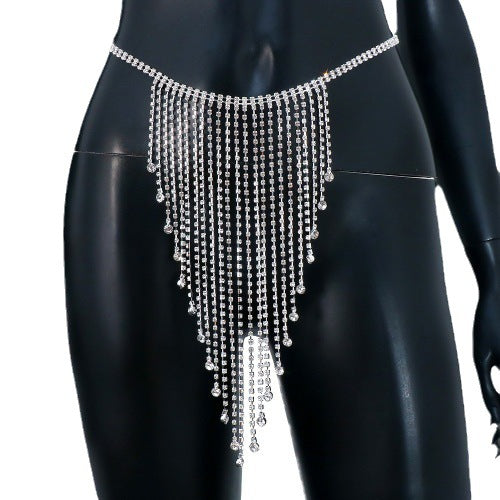 Crystal Tassels Waist Rhinestone Body Chains