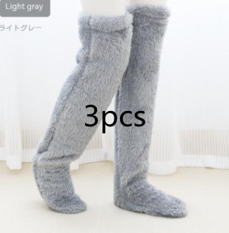 Over Knee High Fuzzy Long Socks