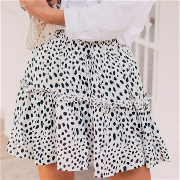 Leopard skirt