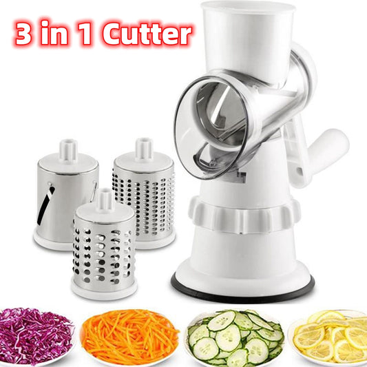 3 In 1 Vegetable Slicer Manual Kitchen Aide