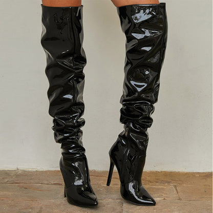 Knee High Long  High Heel Party Boots