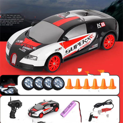 2.4G Drift Rc 4WD RC Drift Control remoto GTR RC Coche de carreras