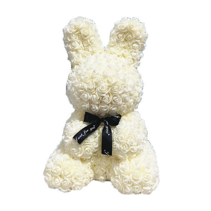 45cm Roses Valentines Day Flower Rabbit