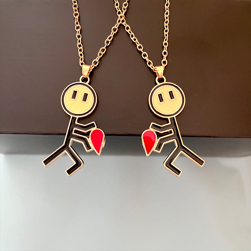 50% OFF NOW!!!  Fashion Personality Cartoon Love Necklace