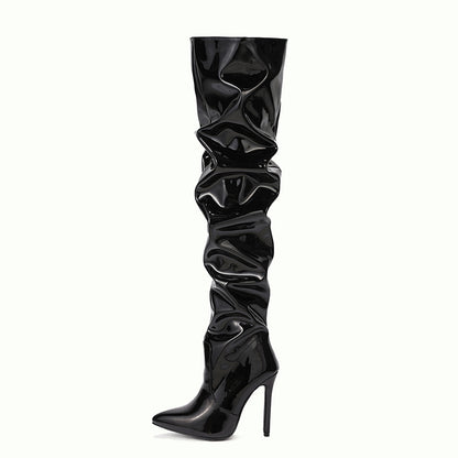 Knee High Long  High Heel Party Boots