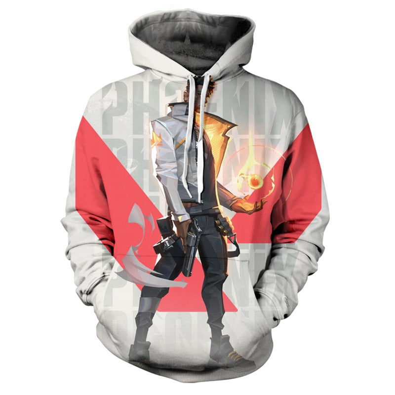 Valorant Game Surrounding Character Hoodie