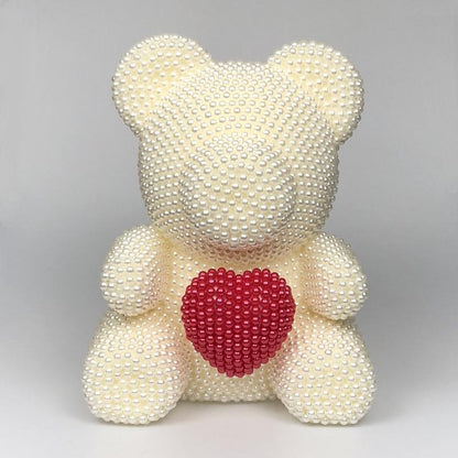 Pearl Valentine's Day Foam Bear