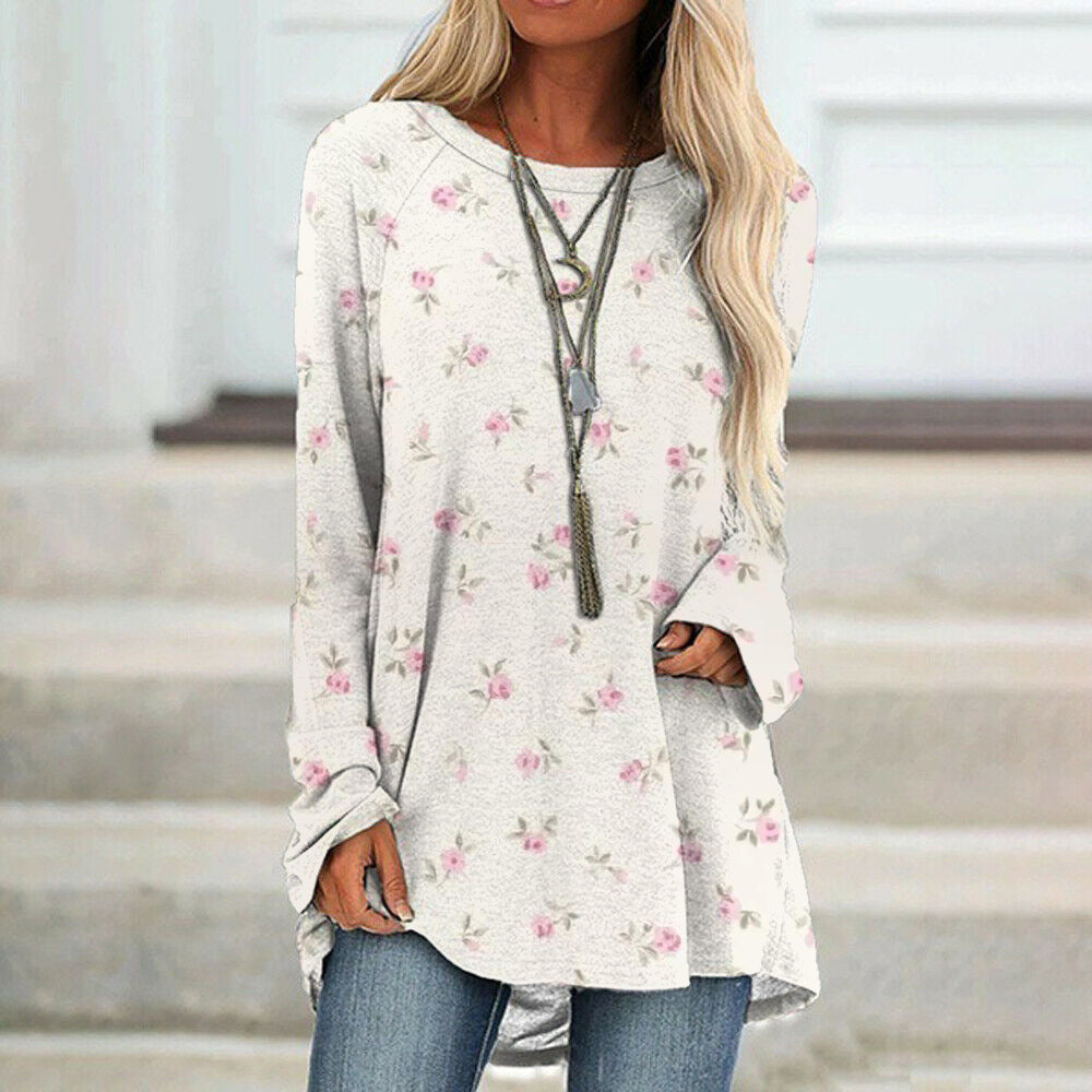 Love Print Long Sleeve Top