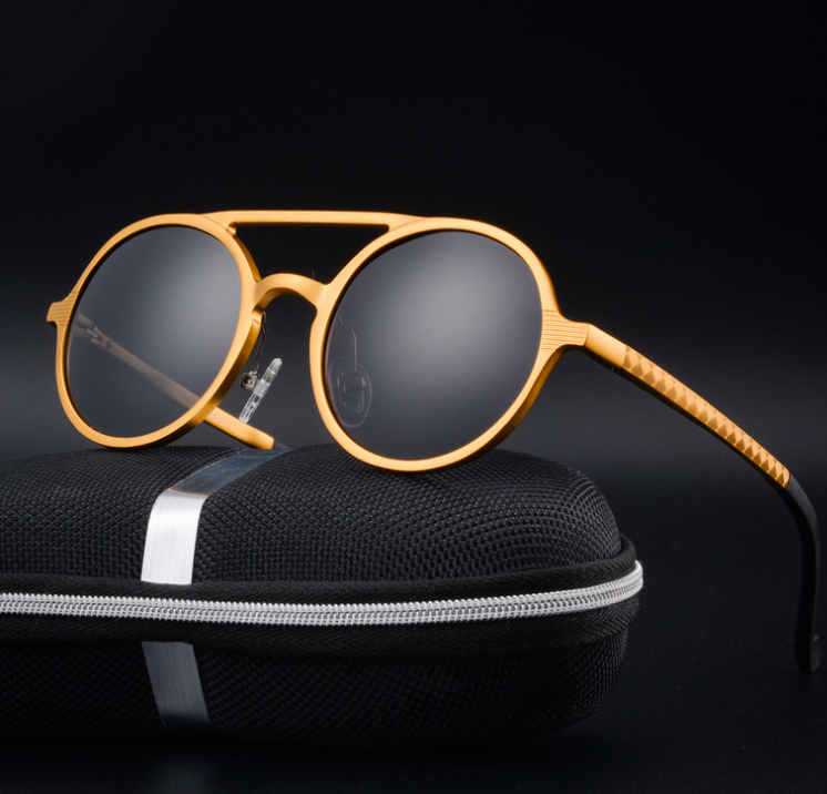 Vintage Round Frame Fashion Sunglasses