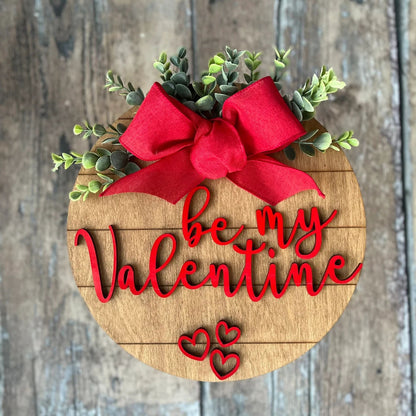 Garland Valentine's Day Decorations Door Hanging