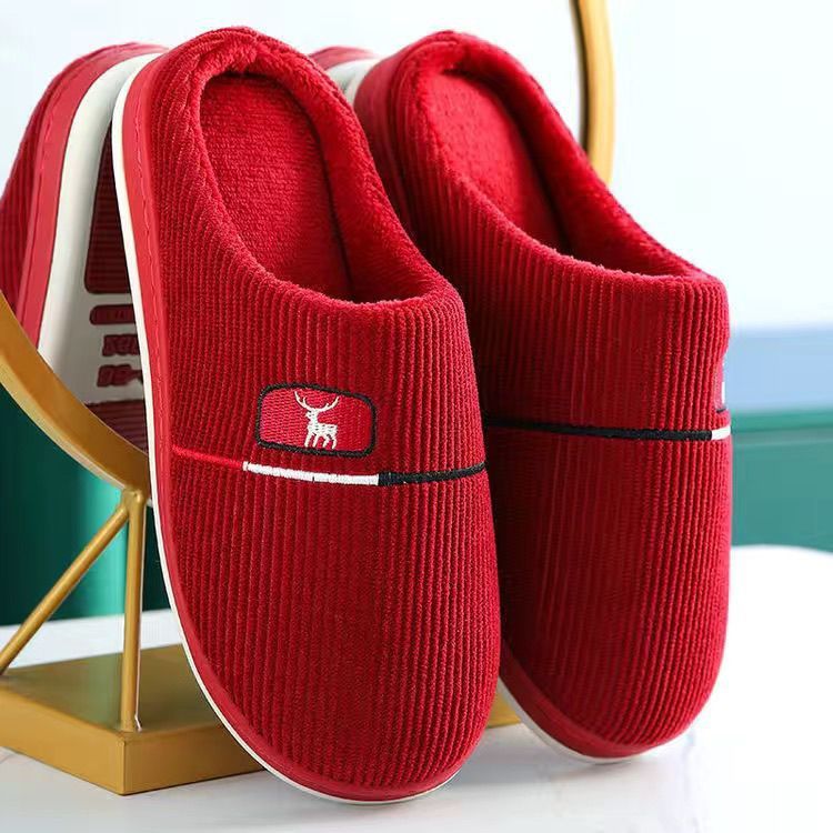 Winter Fleece-lined Sure Grip Slippers