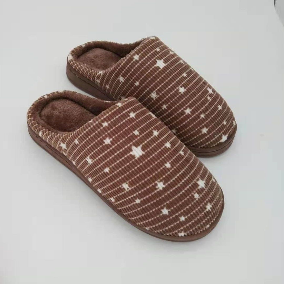 Winter Fleece-lined Sure Grip Slippers