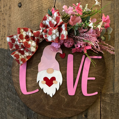 Garland Valentine's Day Decorations Door Hanging