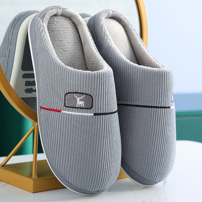 Winter Fleece-lined Sure Grip Slippers