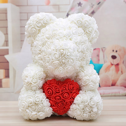 Bear Valentine's Day Rose Bear