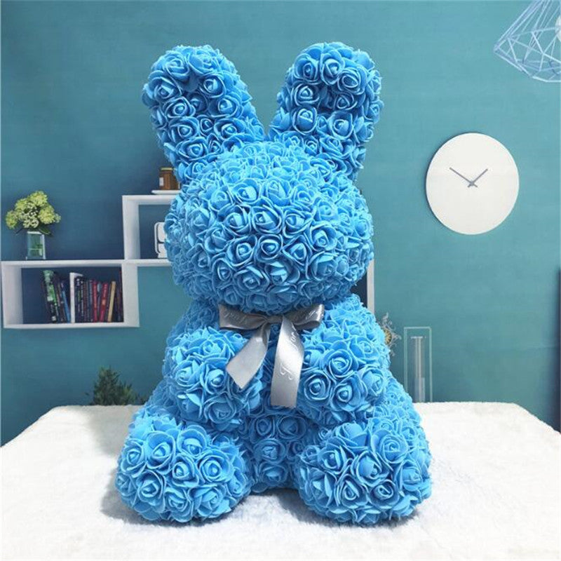 45cm Roses Valentines Day Flower Rabbit