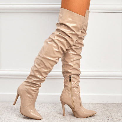 Knee High Long  High Heel Party Boots