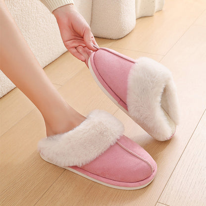 Winter Warm Plush Home Slippers