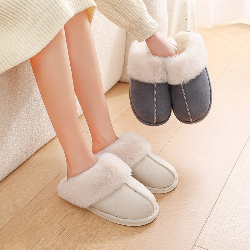 Winter Warm Plush Home Slippers