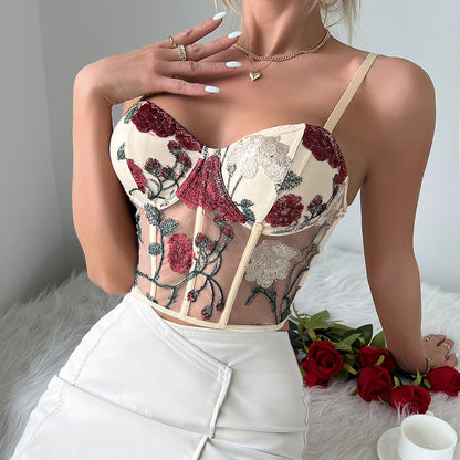 Women's High-End Design Embroidered Vest