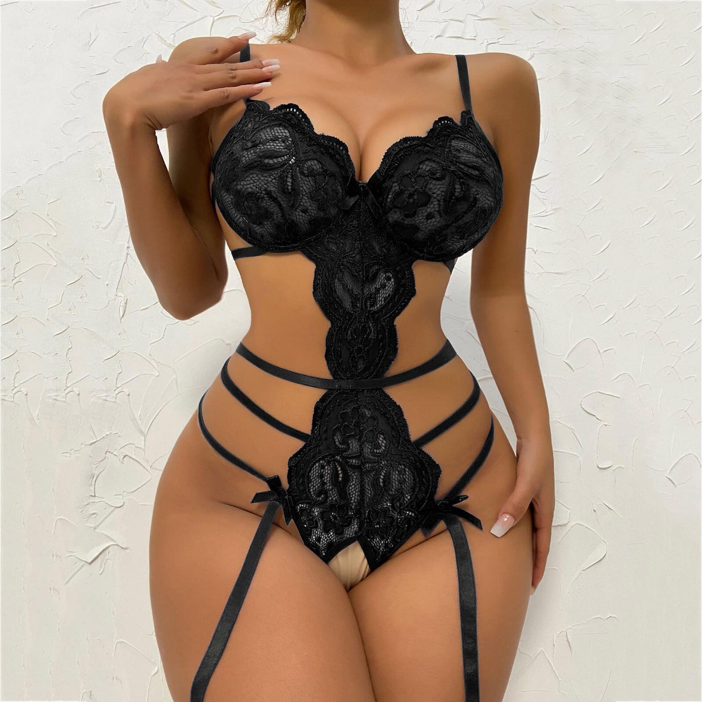 Lingerie Lace Transparent Bodysuit