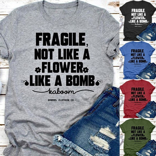 Camisetas de manga corta para mujer "Cute Bomb"