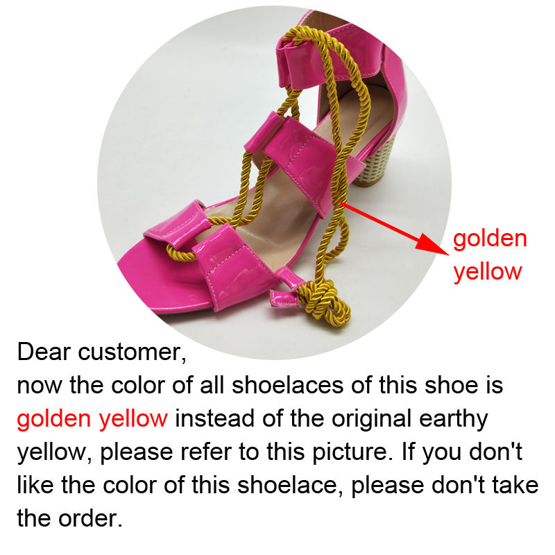 Women Pumps Lace Up High Heels Women Gladiator Sandals For Party Wedding Shoes Woman  Sandals Thick Heels Chaussures Femme