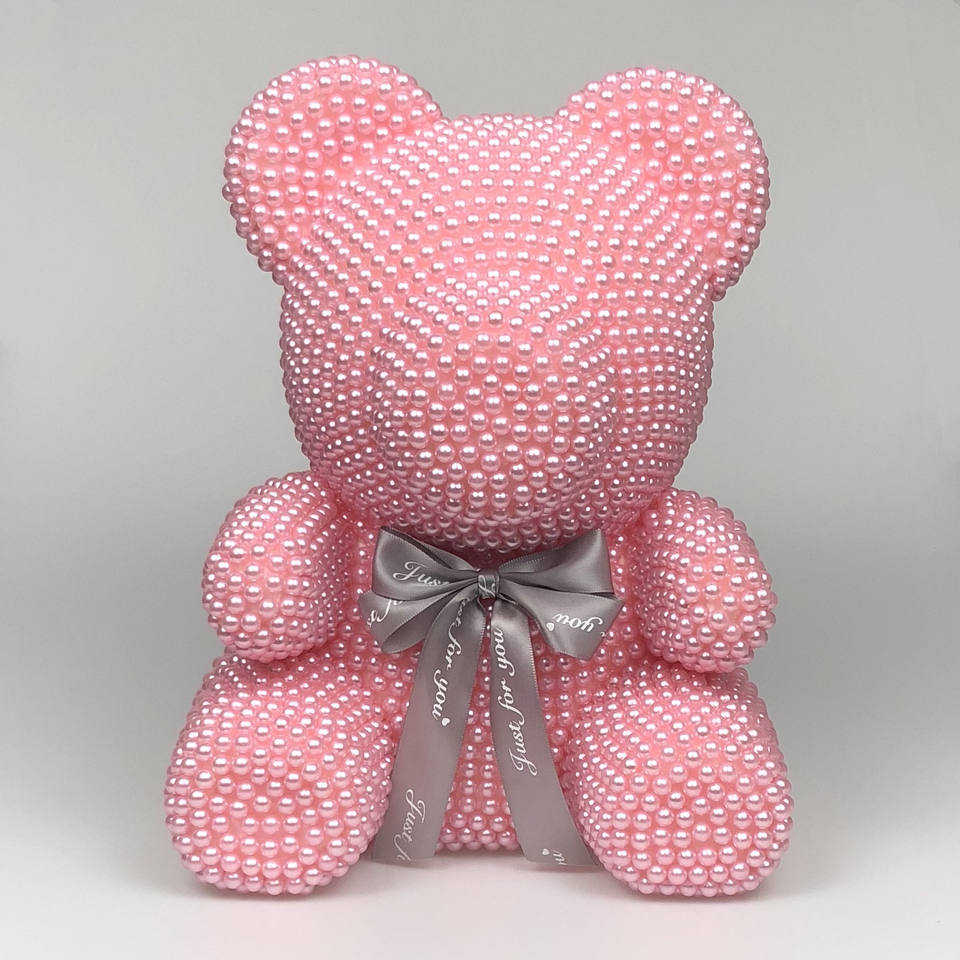 Pearl Valentine's Day Foam Bear