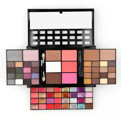 74 Colors Lip, Gloss, Blush, Eyeshadow, Highlight, Combination Set