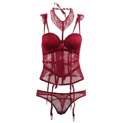 Erotic Lingerie Lace Shapewear Vest (M ONLY)