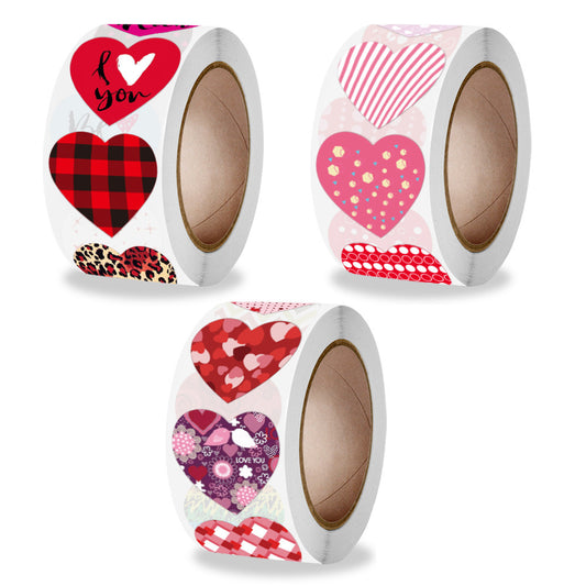 Love Valentine's Day Stickers For Gift Decoration