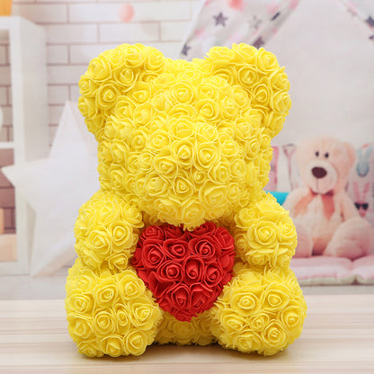 Bear Valentine's Day Rose Bear