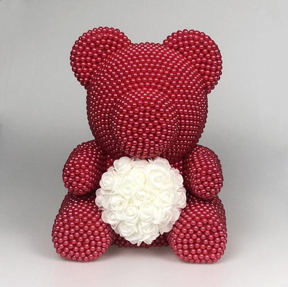 Pearl Valentine's Day Foam Bear