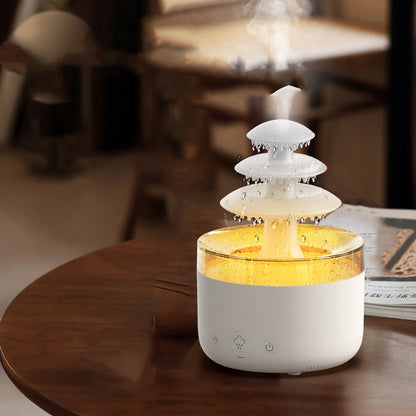 New Cloud Rain Air Humidifier With Colorful Light