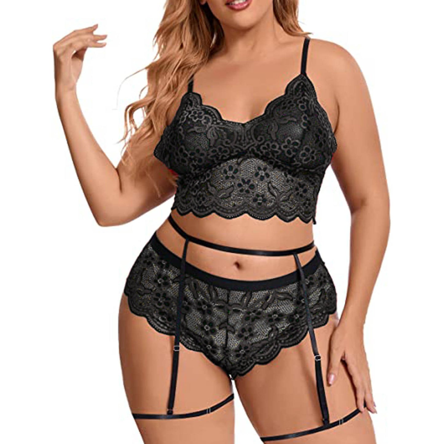 Ladies Ultra Temptation Lace Outfit