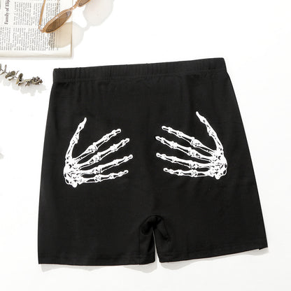 Fashion Printed Slim Shorts For Women