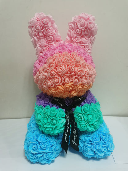 45cm Roses Valentines Day Flower Rabbit